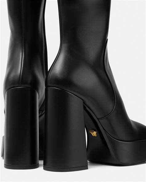 versace platform heels height|versace aevitas platform boots.